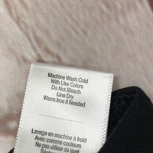 Coldwater Creek Women Pull On Pants Size 12 Black Rayon Blend B251 -27 - Picture 10 of 16